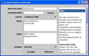 HostCreator Generator Werkzeug